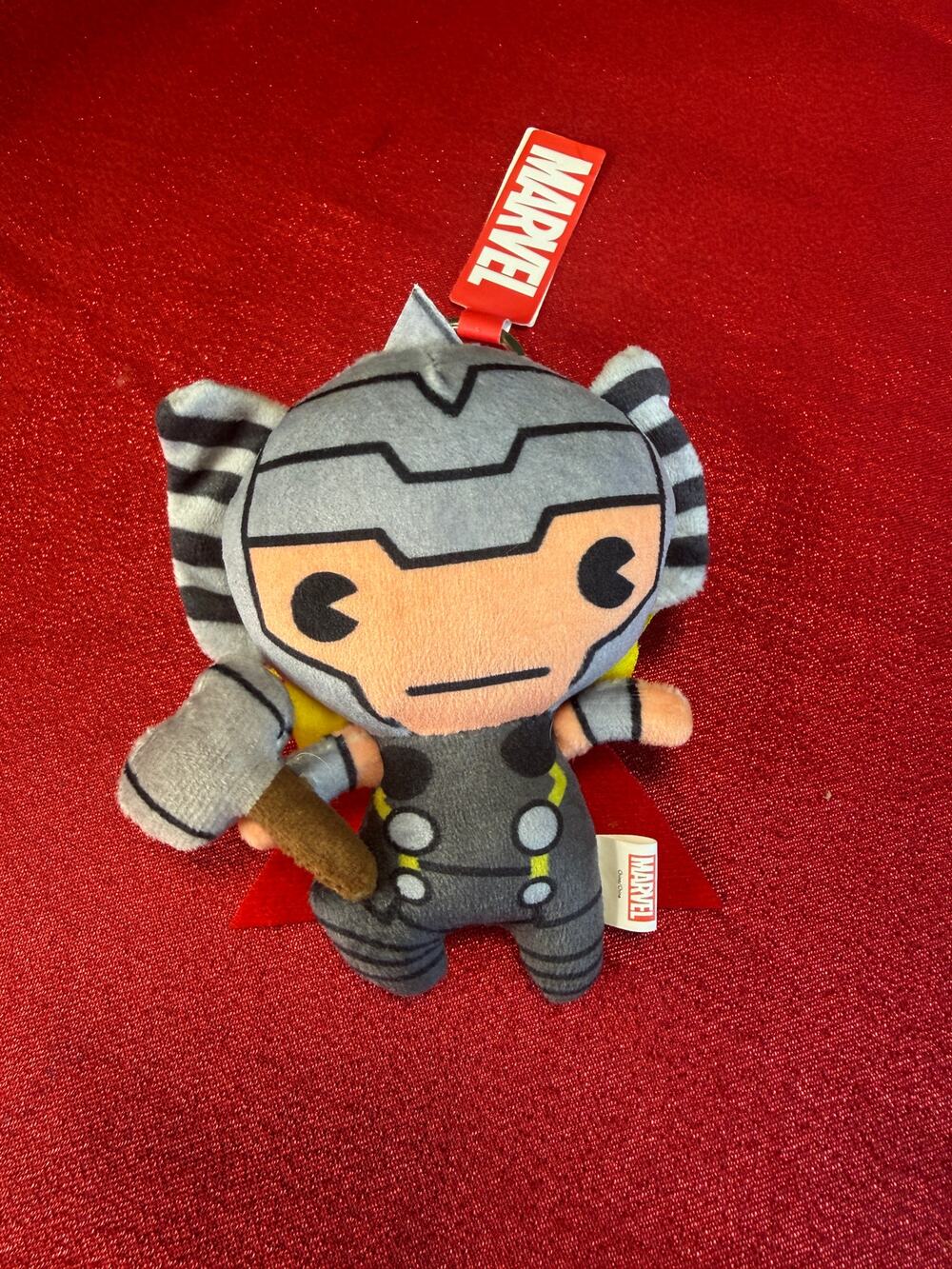 NWT Buckle-Down Marvel Thor Plush Keychain Kawaii Standing Backpack Clip
